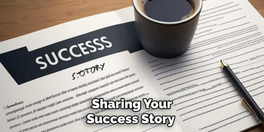 Sharing Your Success Story 