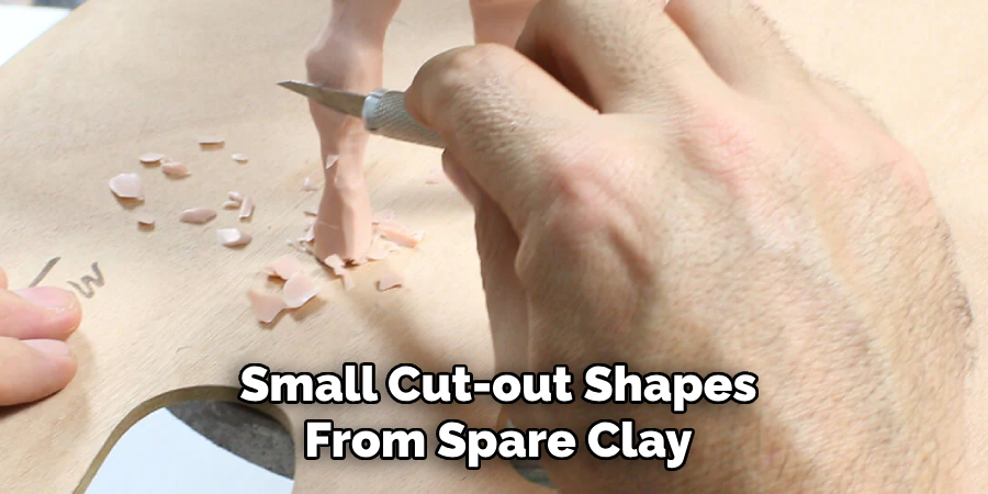 Small Cut-out Shapes From Spare Clay