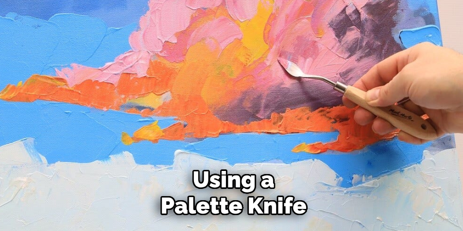 Using a Palette Knife