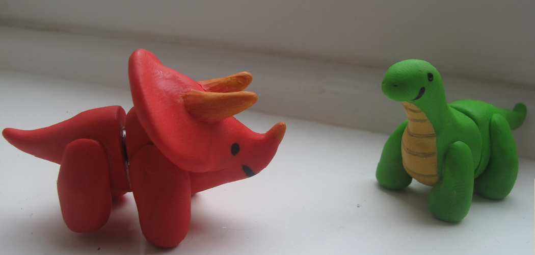 How to Make a Clay Dinosaur