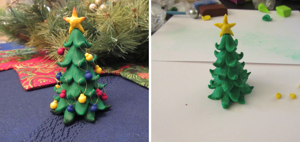 How to Make Christmas Tree with Clay