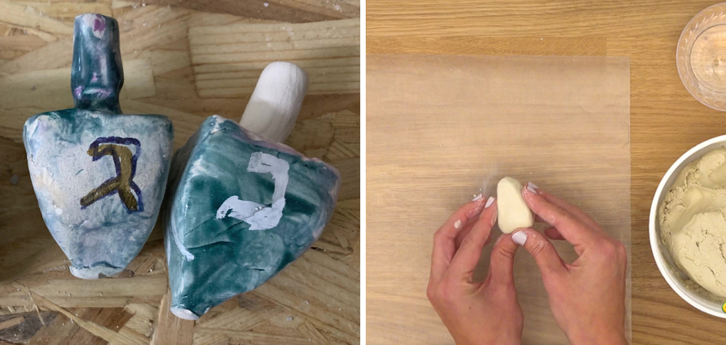 How to Make a Dreidel Out of Clay