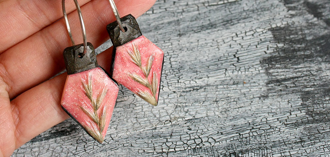 How to Make Polymer Clay Earrings Shiny