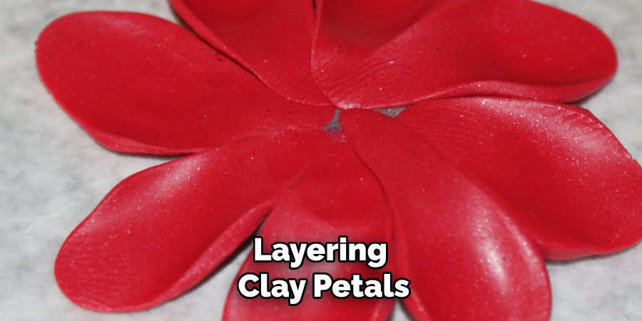 Layering Clay Petals